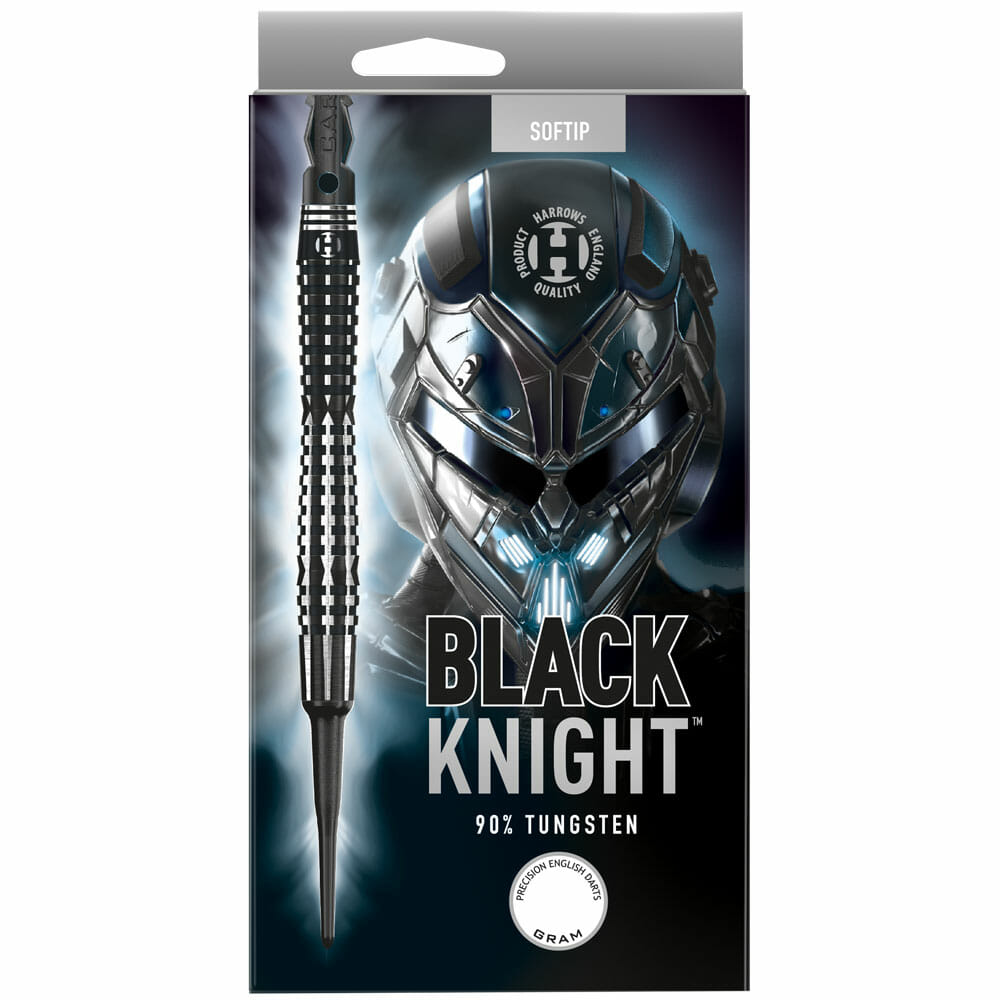 Harrows Black Night Soft Tip Dart Trio