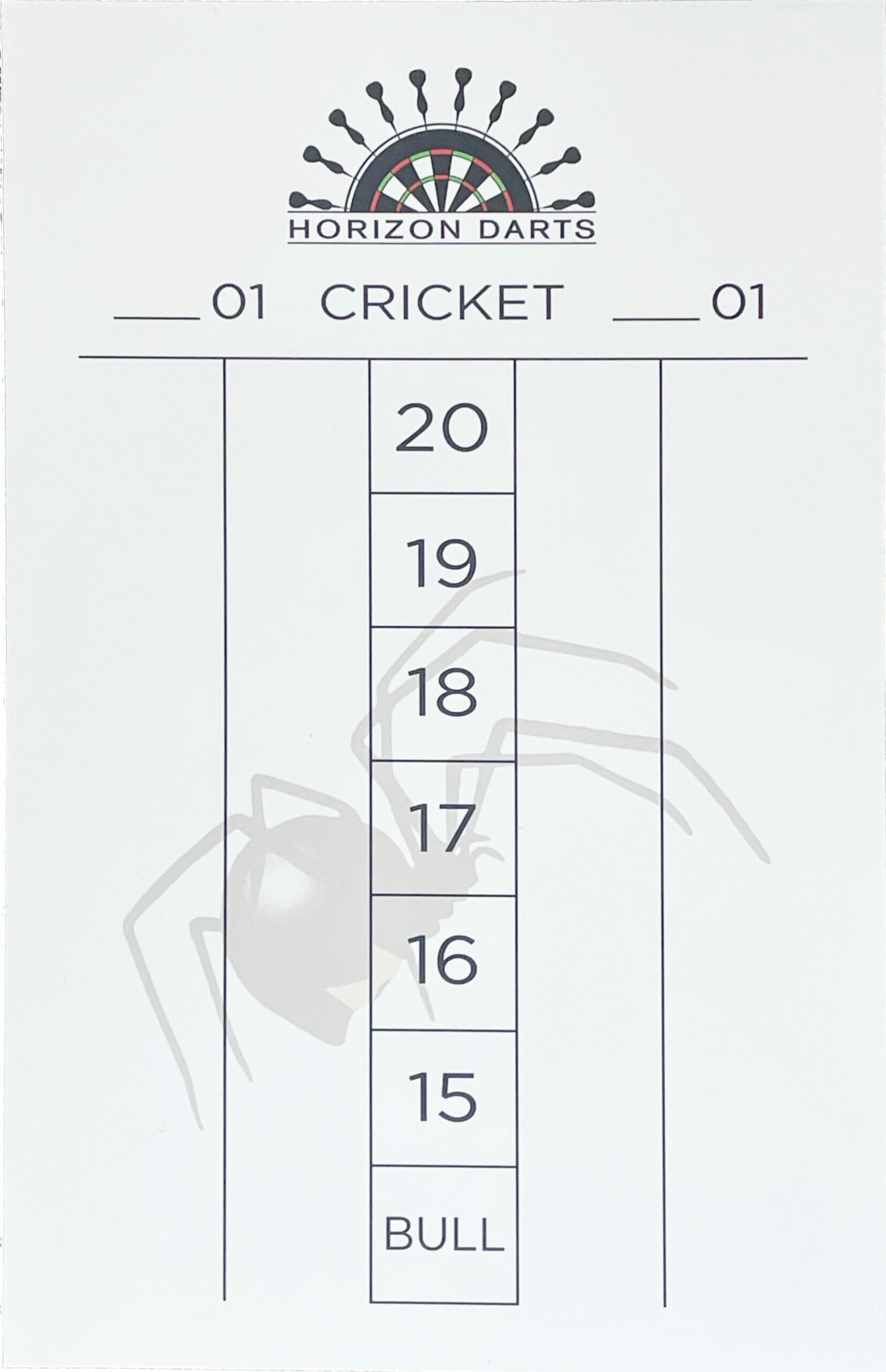 DRY ERASE WALL CLING SCOREBOARD