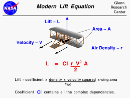 modern lift equation