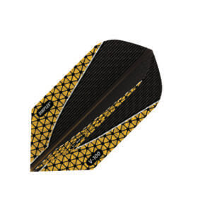 dimplex slim gold v shape line with hex pattern