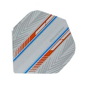 ORANGE AND SKY BLUE 100 MICRON FEATHER FLIGHT