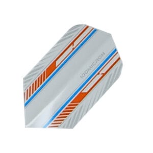 orange and sky blue stripe slim 100 micron