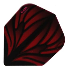 Red and Orange Butterfly Pattern Standard Shape Flight