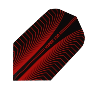 Viper Black and Red Slim Flight 150 Micron